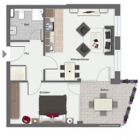 Apartmán Likedeeler 22 Boltenhagen (Ostseebad)